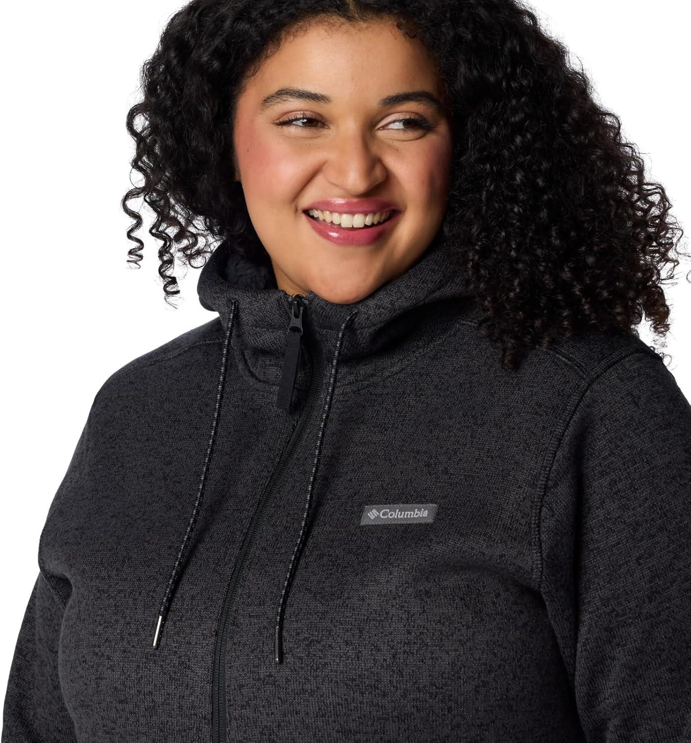 imageColumbia Womens Sweater Weather Sherpa Full Zip IIBlack Heather