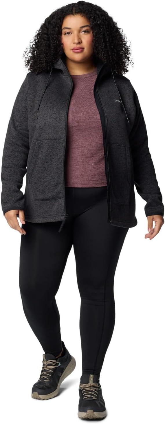 imageColumbia Womens Sweater Weather Sherpa Full Zip IIBlack Heather