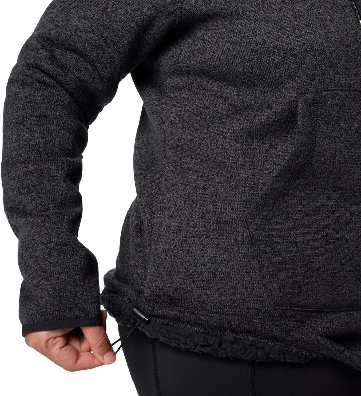 imageColumbia Womens Sweater Weather Sherpa Full Zip IIBlack Heather