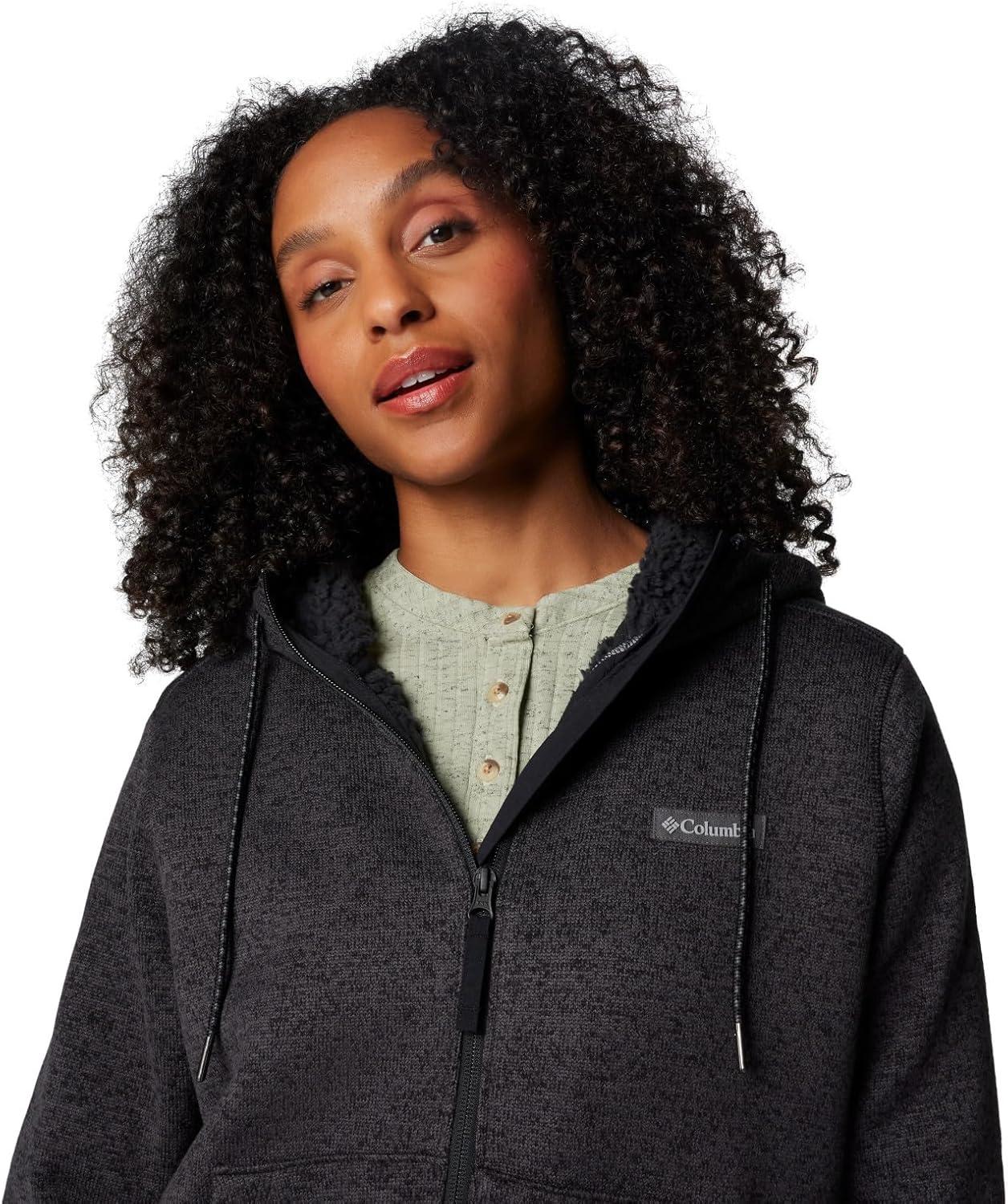 imageColumbia Womens Sweater Weather Sherpa Full Zip IIBlack Heather