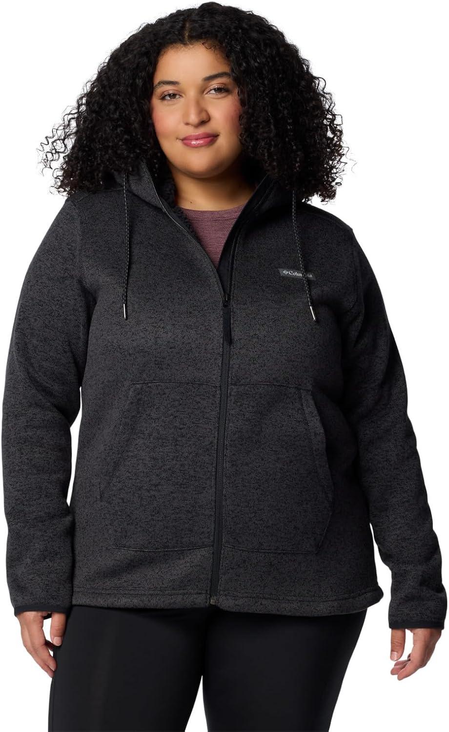 imageColumbia Womens Sweater Weather Sherpa Full Zip IIBlack Heather