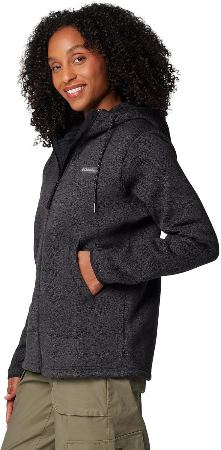 imageColumbia Womens Sweater Weather Sherpa Full Zip IIBlack Heather