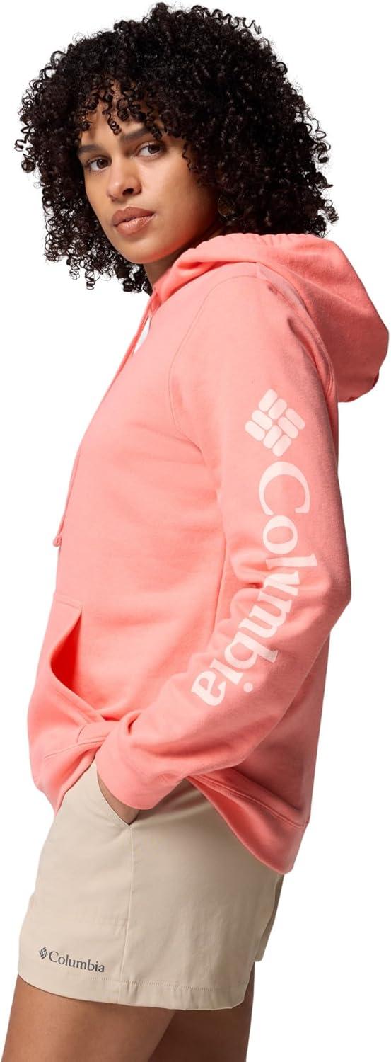 imageColumbia Womens Trek Graphic HoodieAlpenglowGem Columbia Sleeve