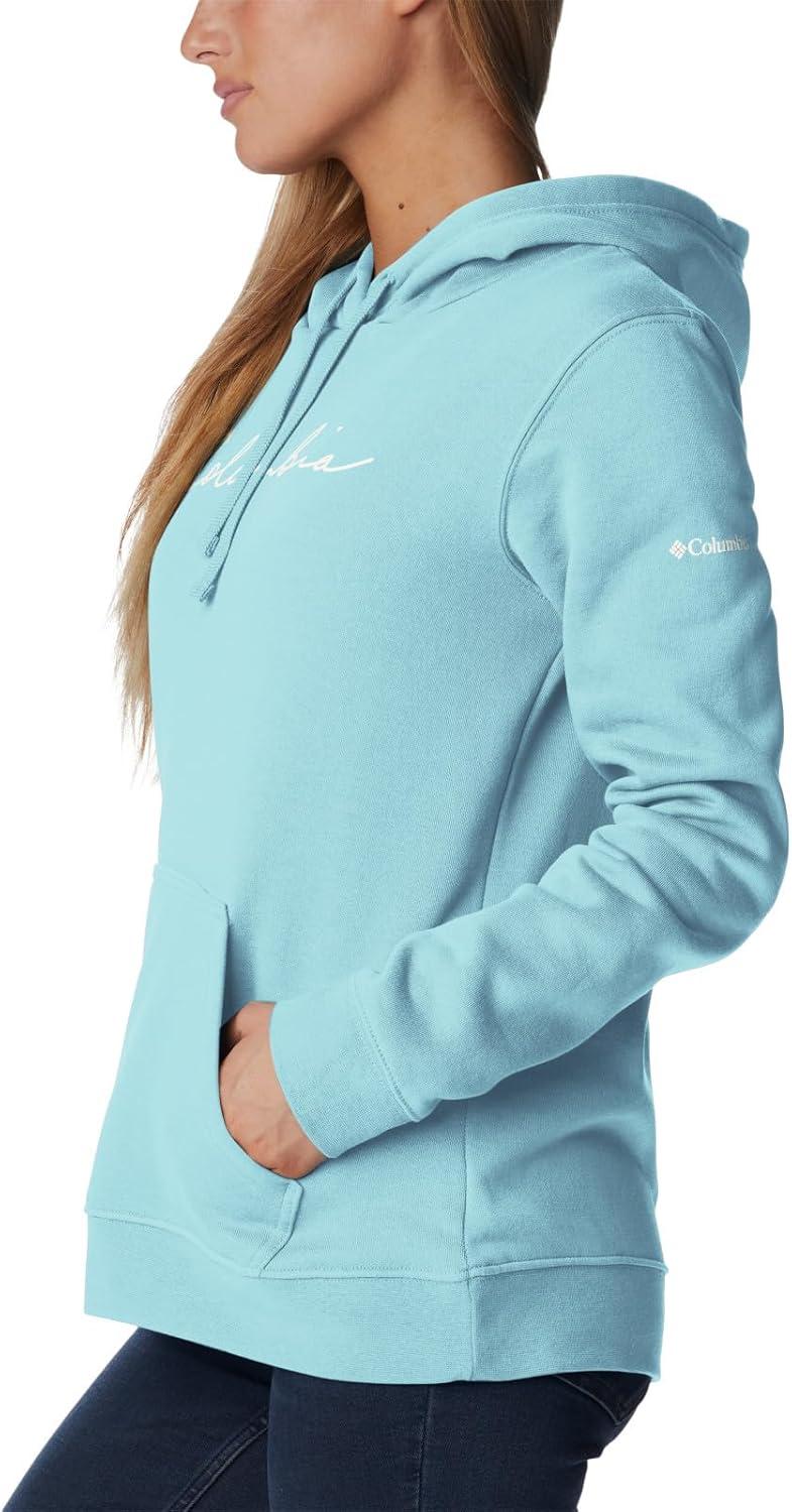 imageColumbia Womens Trek Graphic HoodieAquamarineScripted Brand