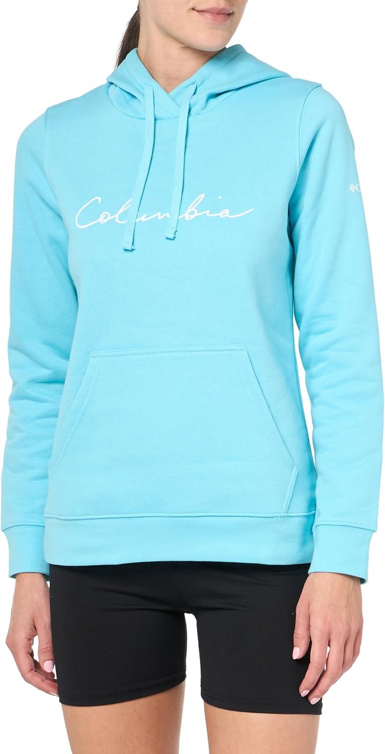 imageColumbia Womens Trek Graphic HoodieAquamarineScripted Brand