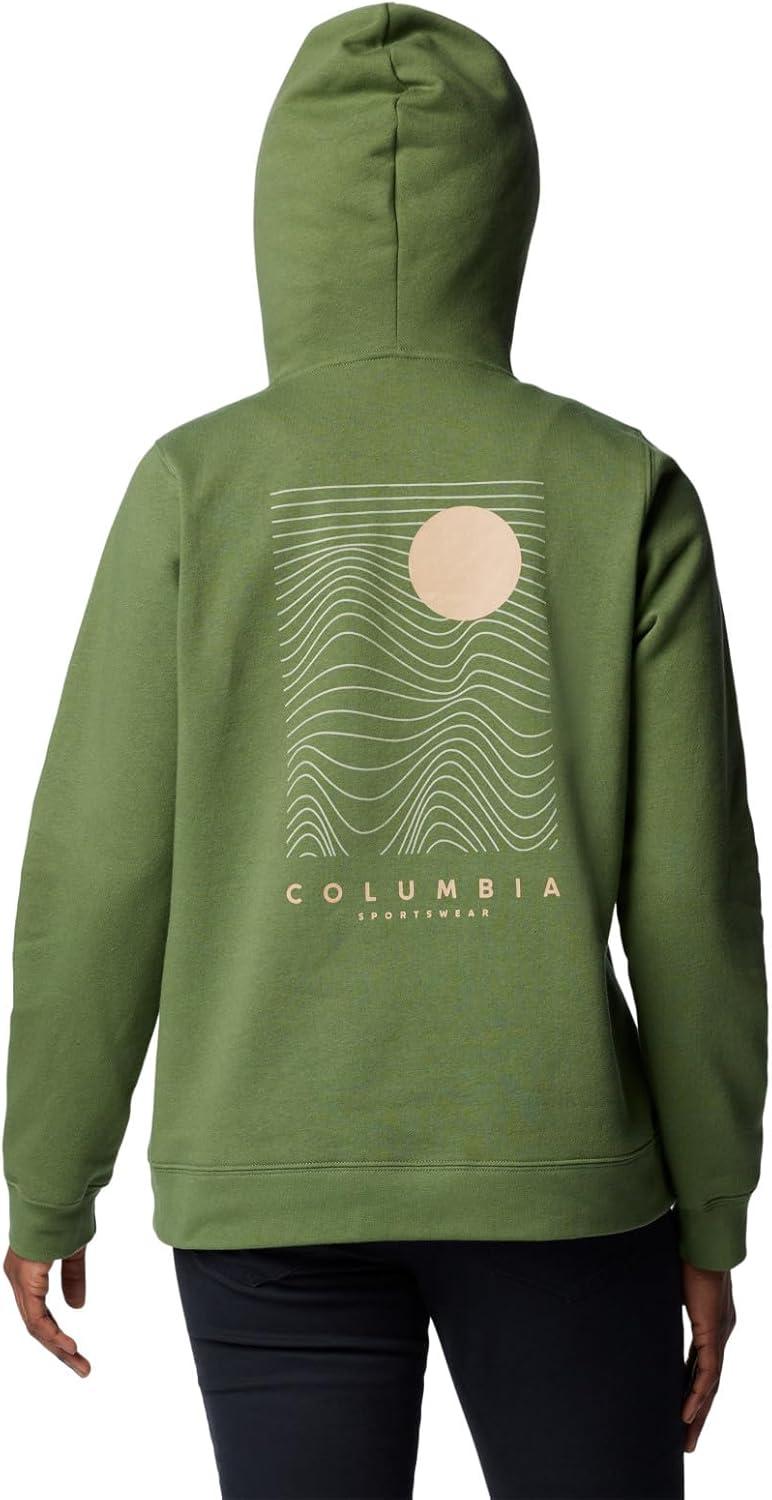 imageColumbia Womens Trek Graphic HoodieCanteenLinear Land