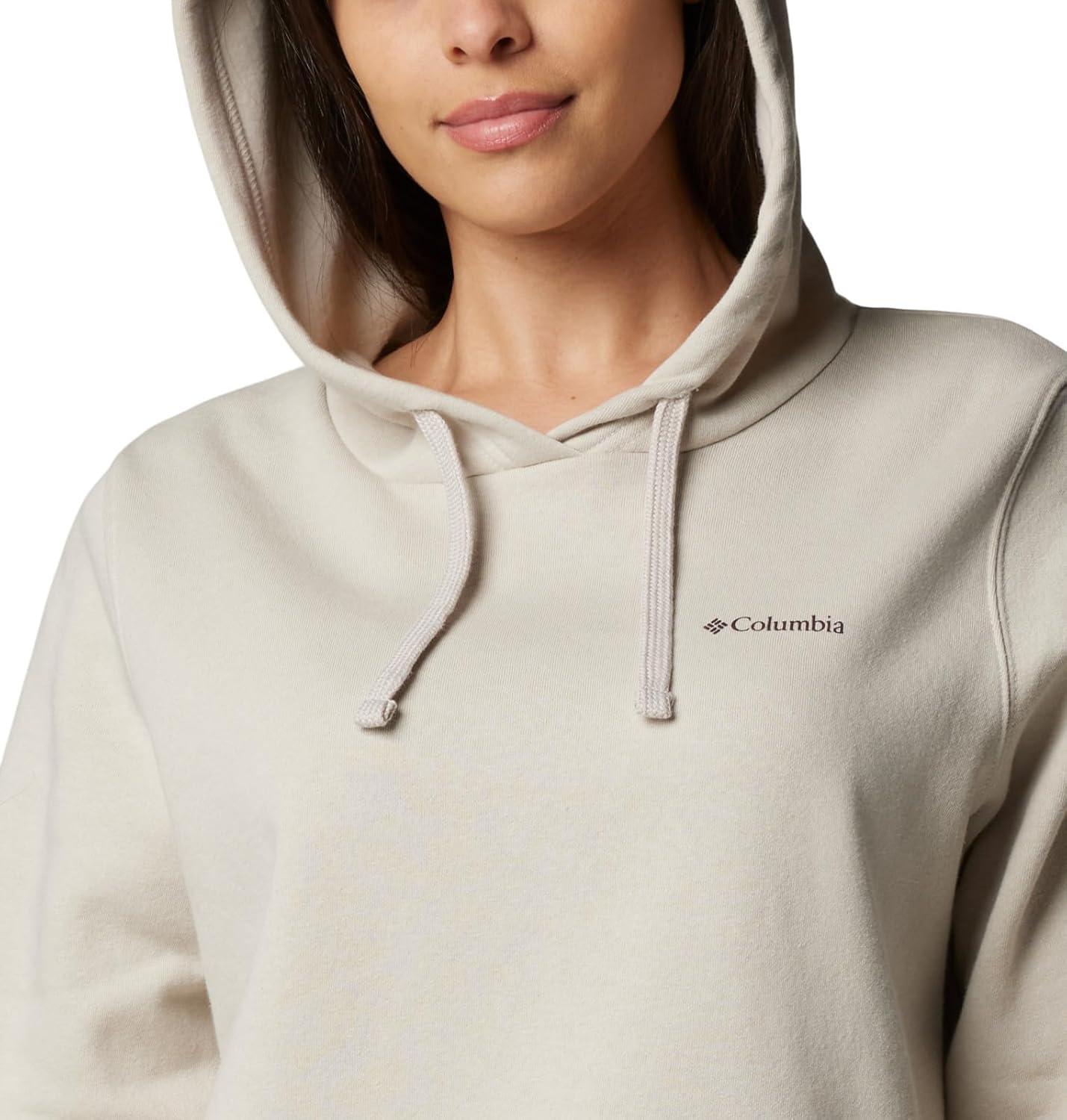 imageColumbia Womens Trek Graphic HoodieDark StoneLinear Land