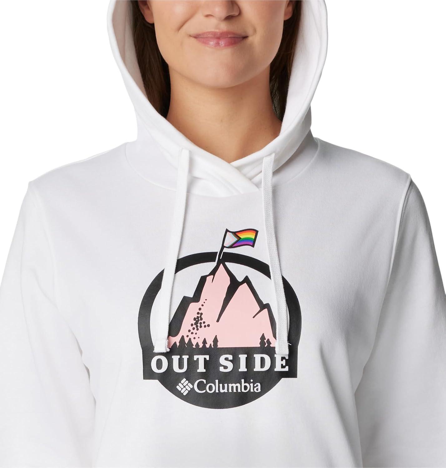 imageColumbia Womens Trek Graphic HoodieWhiteS24 Pride