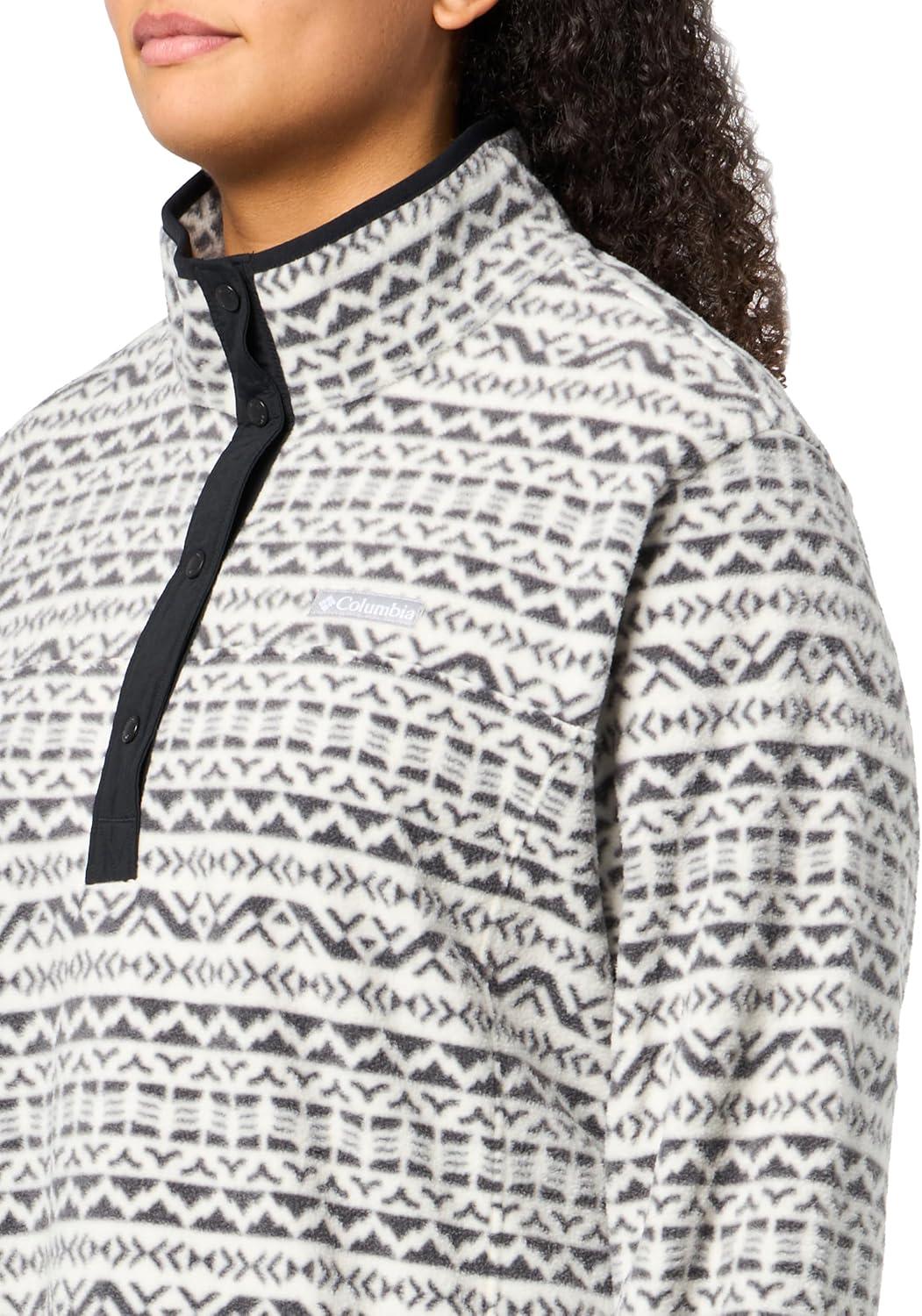 imageColumbia womens Benton Springs Printed Half SnapChalk Madras Tonal