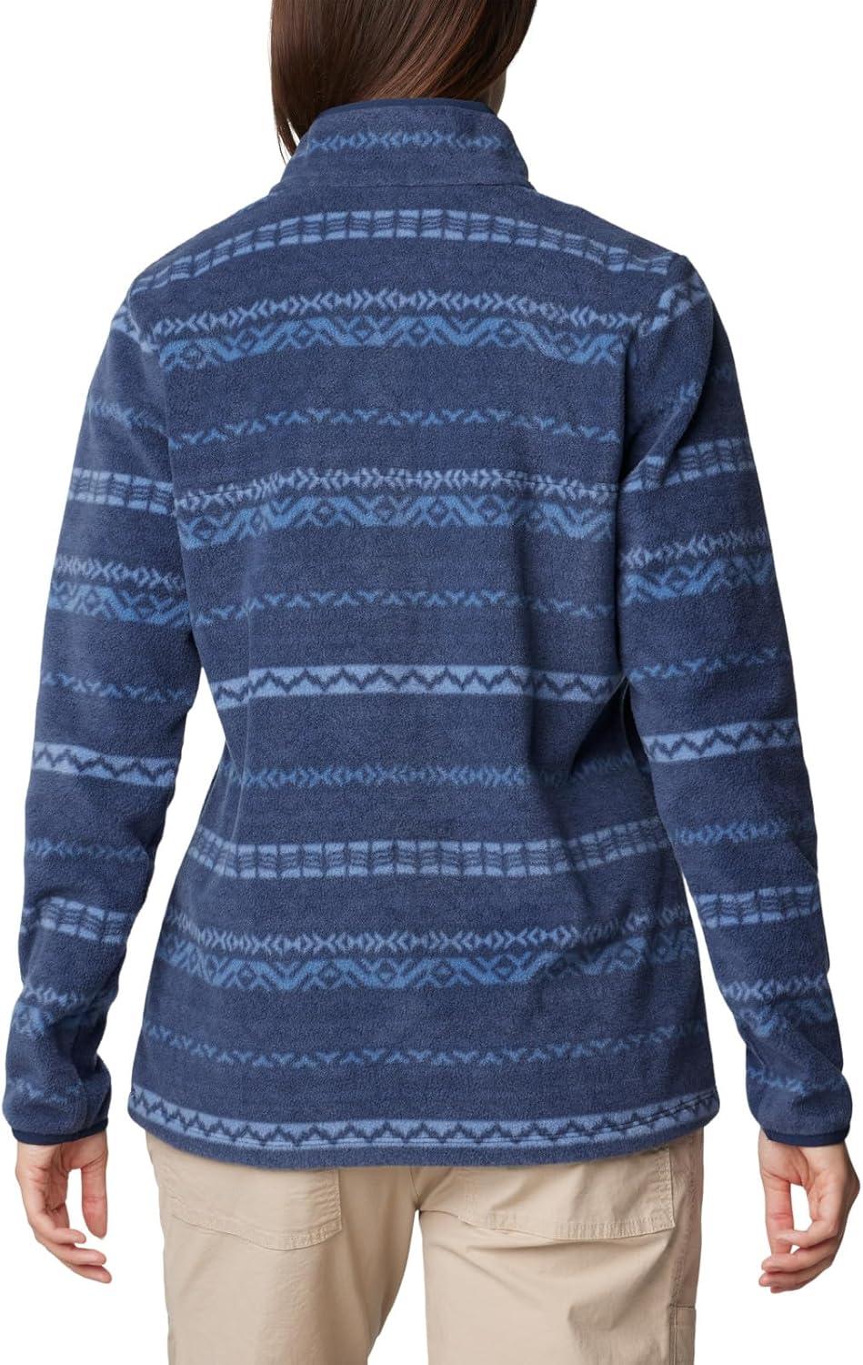 imageColumbia womens Benton Springs Printed Half SnapCollegiate Navy Madras