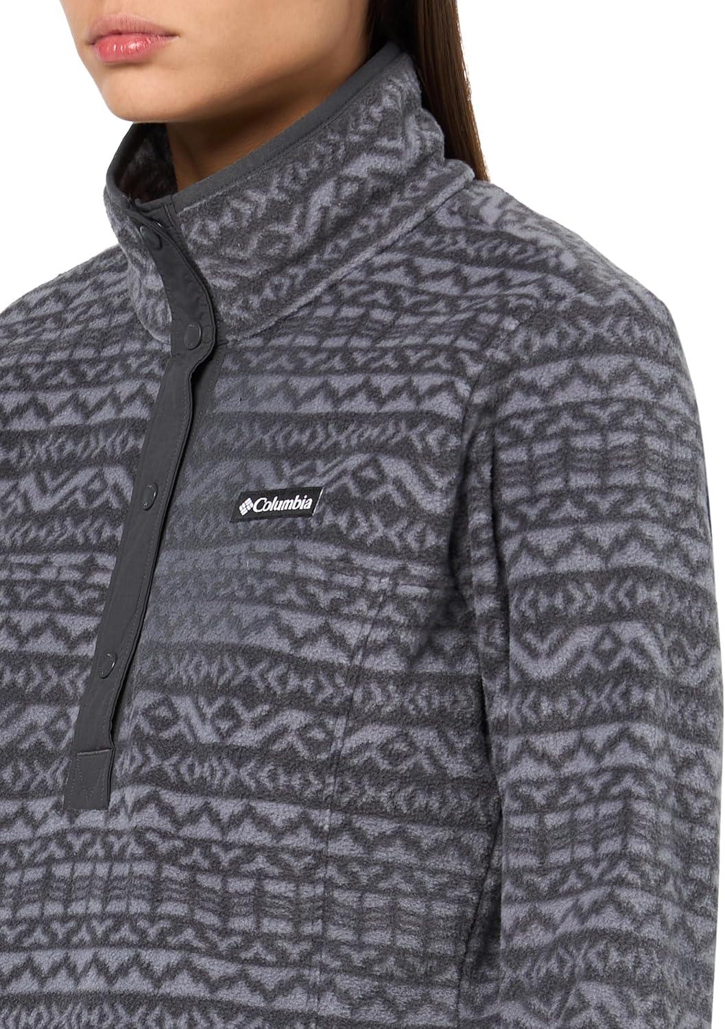 imageColumbia womens Benton Springs Printed Half SnapGrey