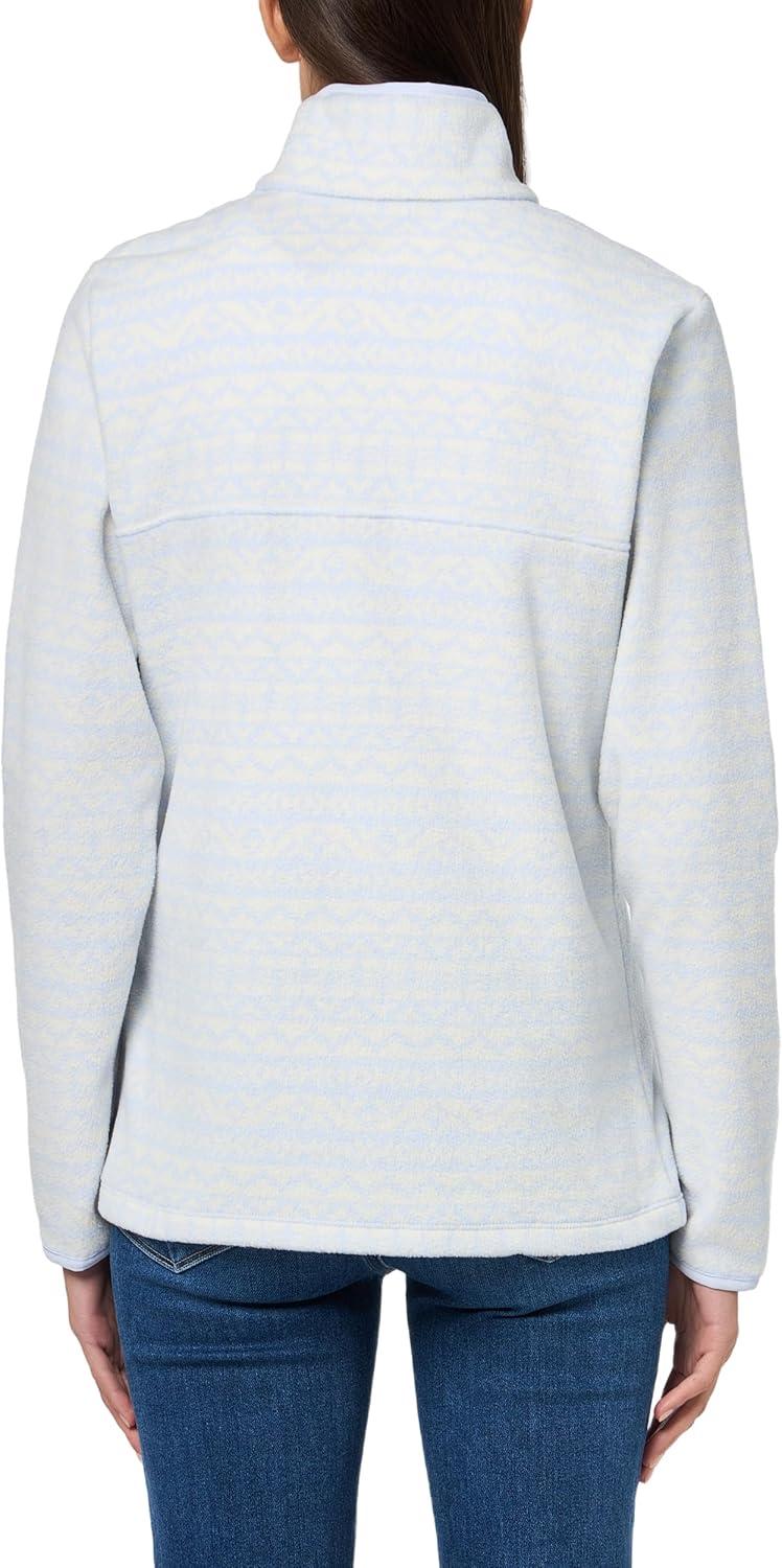 imageColumbia womens Benton Springs Printed Half SnapSnowdrift Madras Tonal