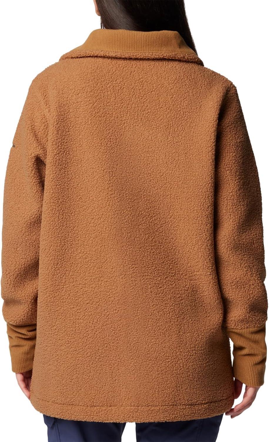 imageColumbia womens Blue Point Creek Fleece Full ZipCamel Brown