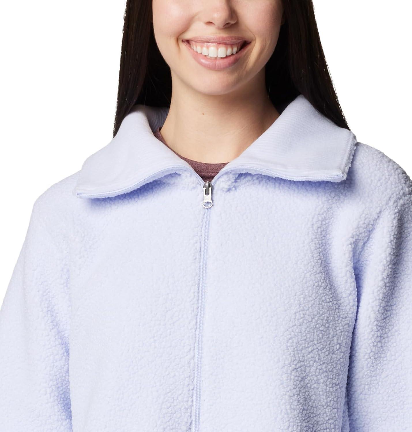 imageColumbia womens Blue Point Creek Fleece Full ZipSnowdrift