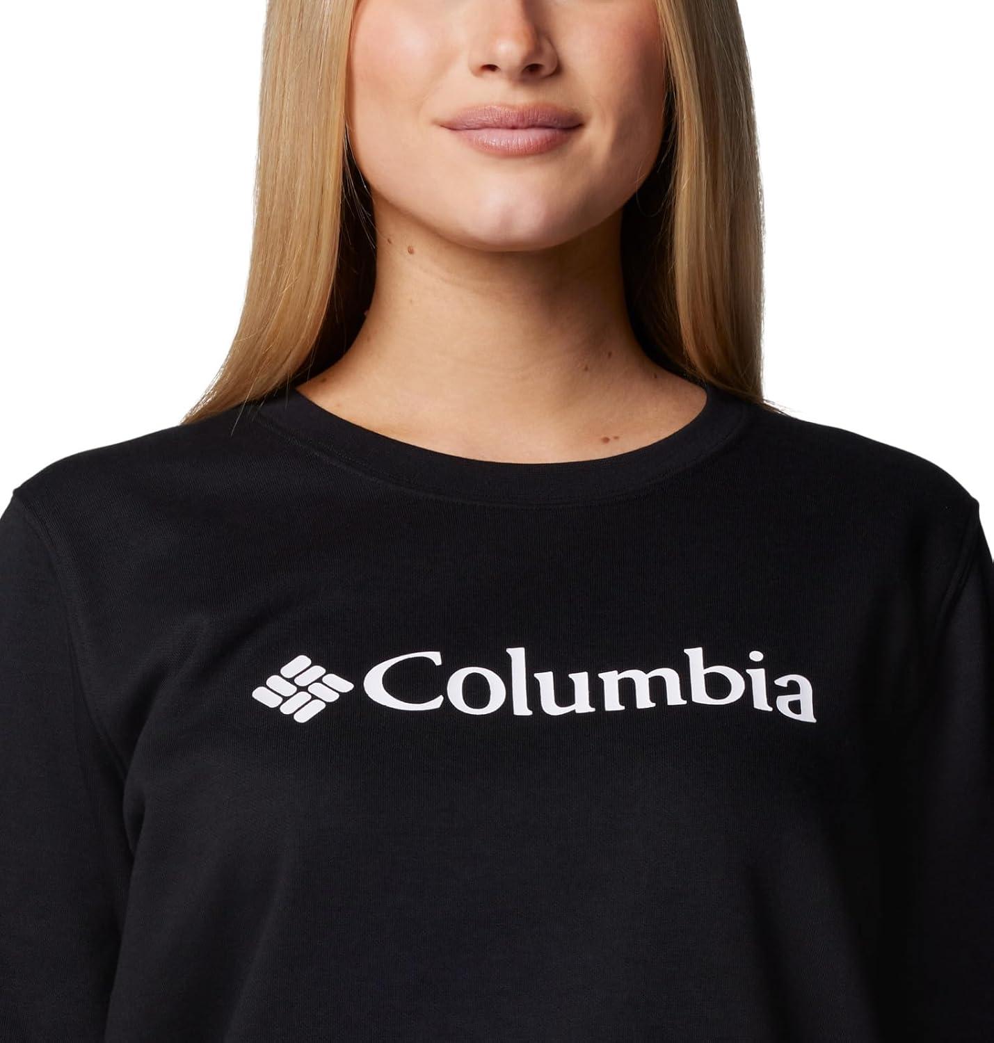 imageColumbia womens Columbia Trek Graphic CrewTrek Graphic CrewBlackGem Columbia