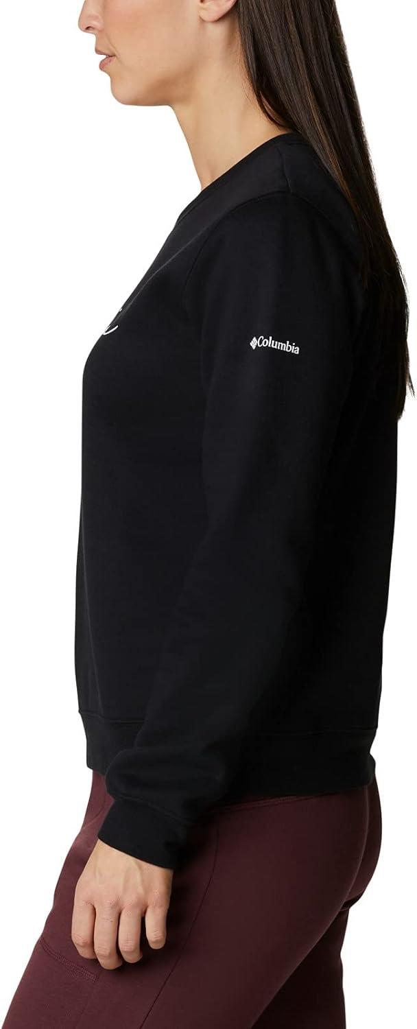 imageColumbia womens Columbia Trek Graphic CrewTrek Graphic CrewBlackScript Logo
