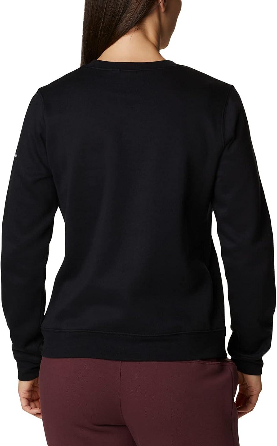 imageColumbia womens Columbia Trek Graphic CrewTrek Graphic CrewBlackScript Logo