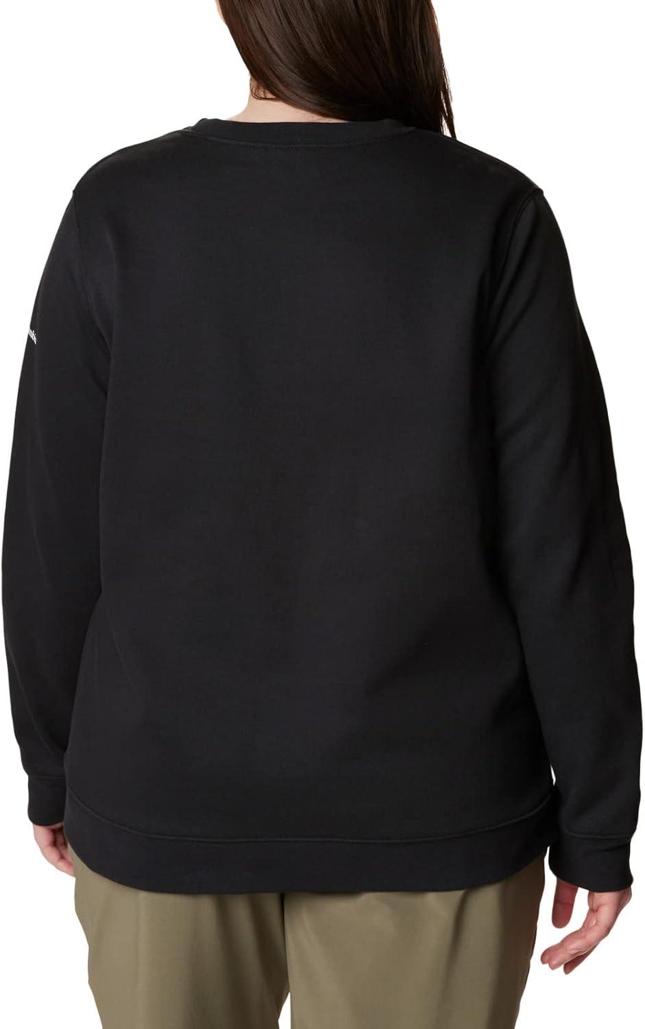 imageColumbia womens Columbia Trek Graphic CrewTrek Graphic CrewBlackWhite Csc Stacked Logo