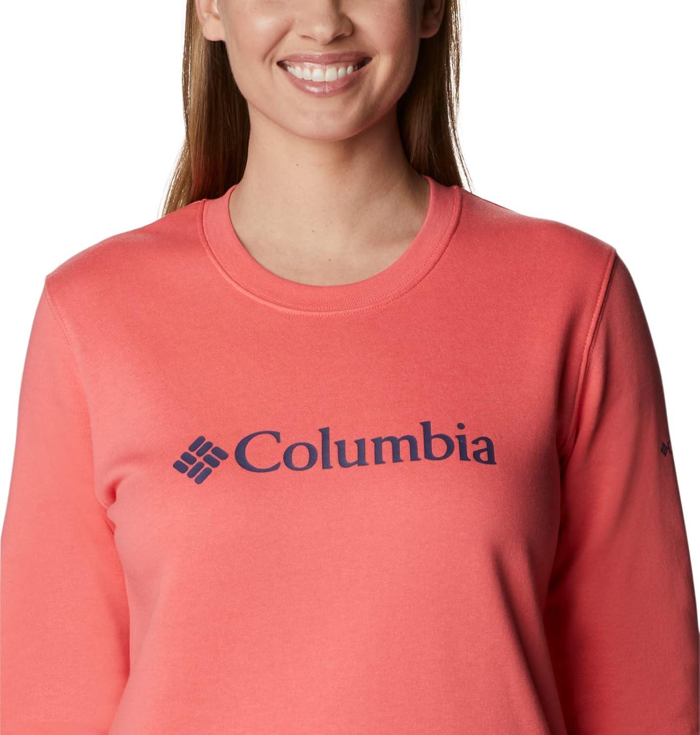 imageColumbia womens Columbia Trek Graphic CrewTrek Graphic CrewBlush PinkColumbia Gem