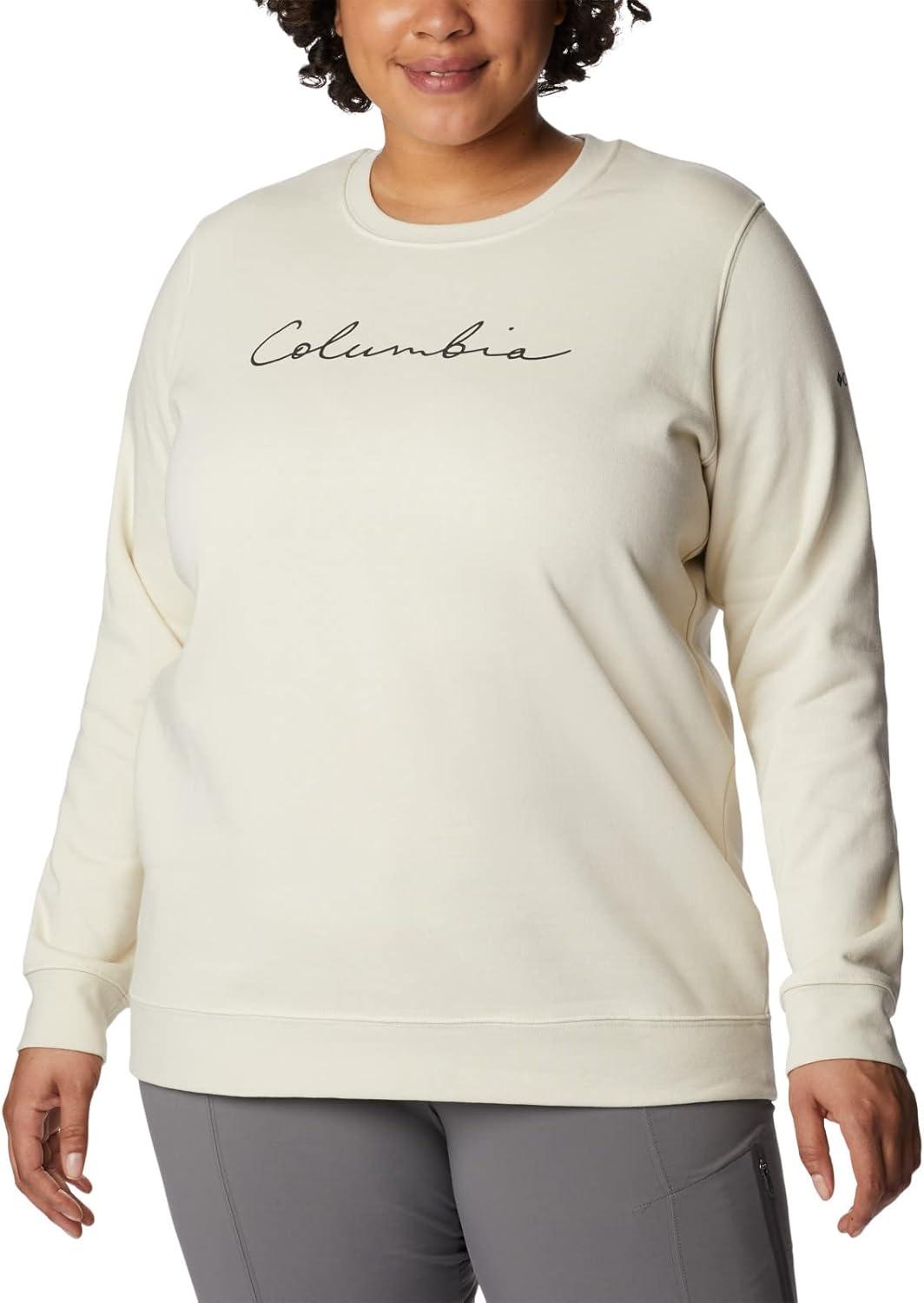 imageColumbia womens Columbia Trek Graphic CrewTrek Graphic CrewChalkScript Logo