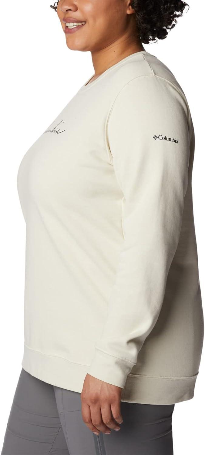 imageColumbia womens Columbia Trek Graphic CrewTrek Graphic CrewChalkScript Logo