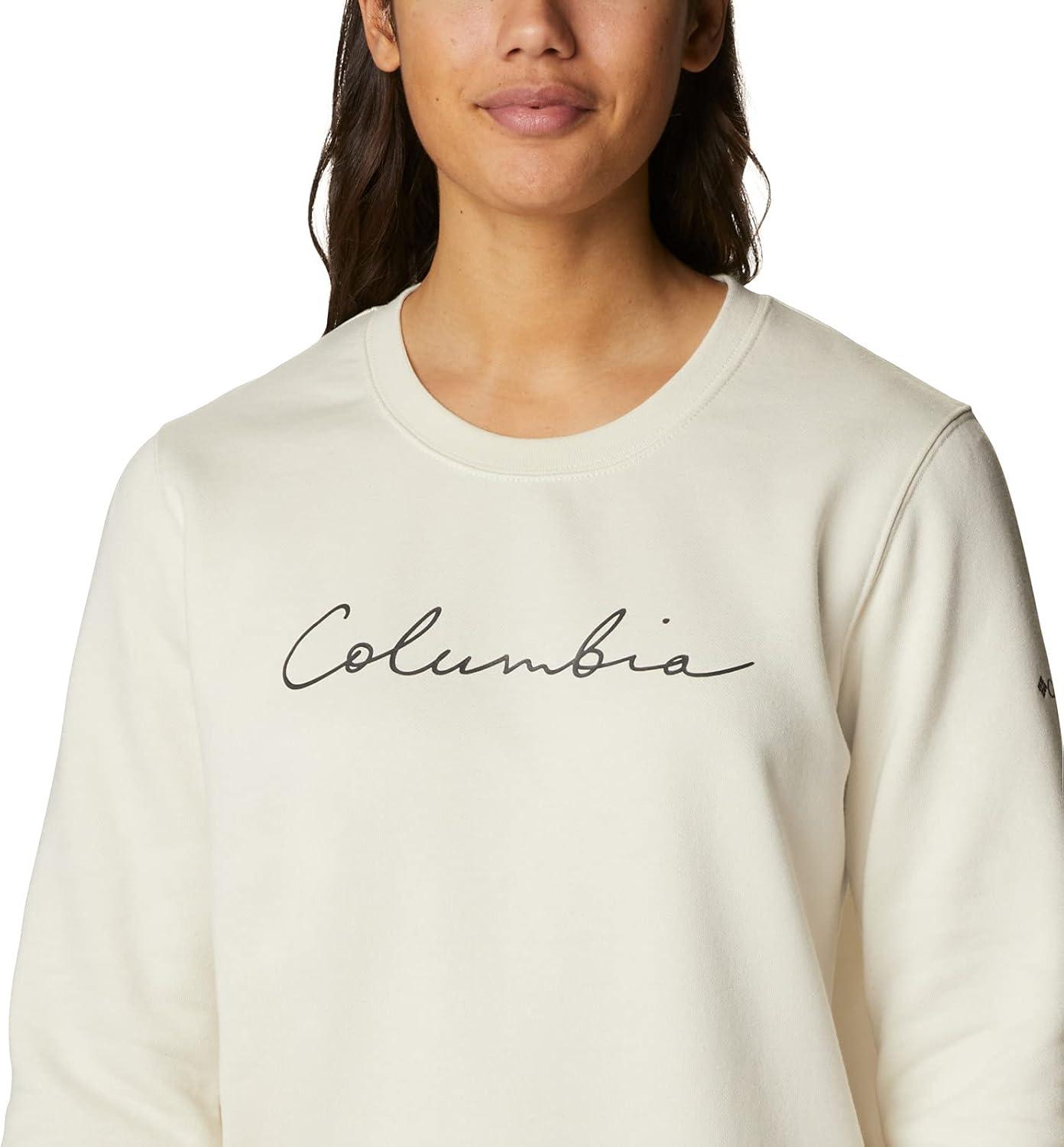 imageColumbia womens Columbia Trek Graphic CrewTrek Graphic CrewChalkScript Logo