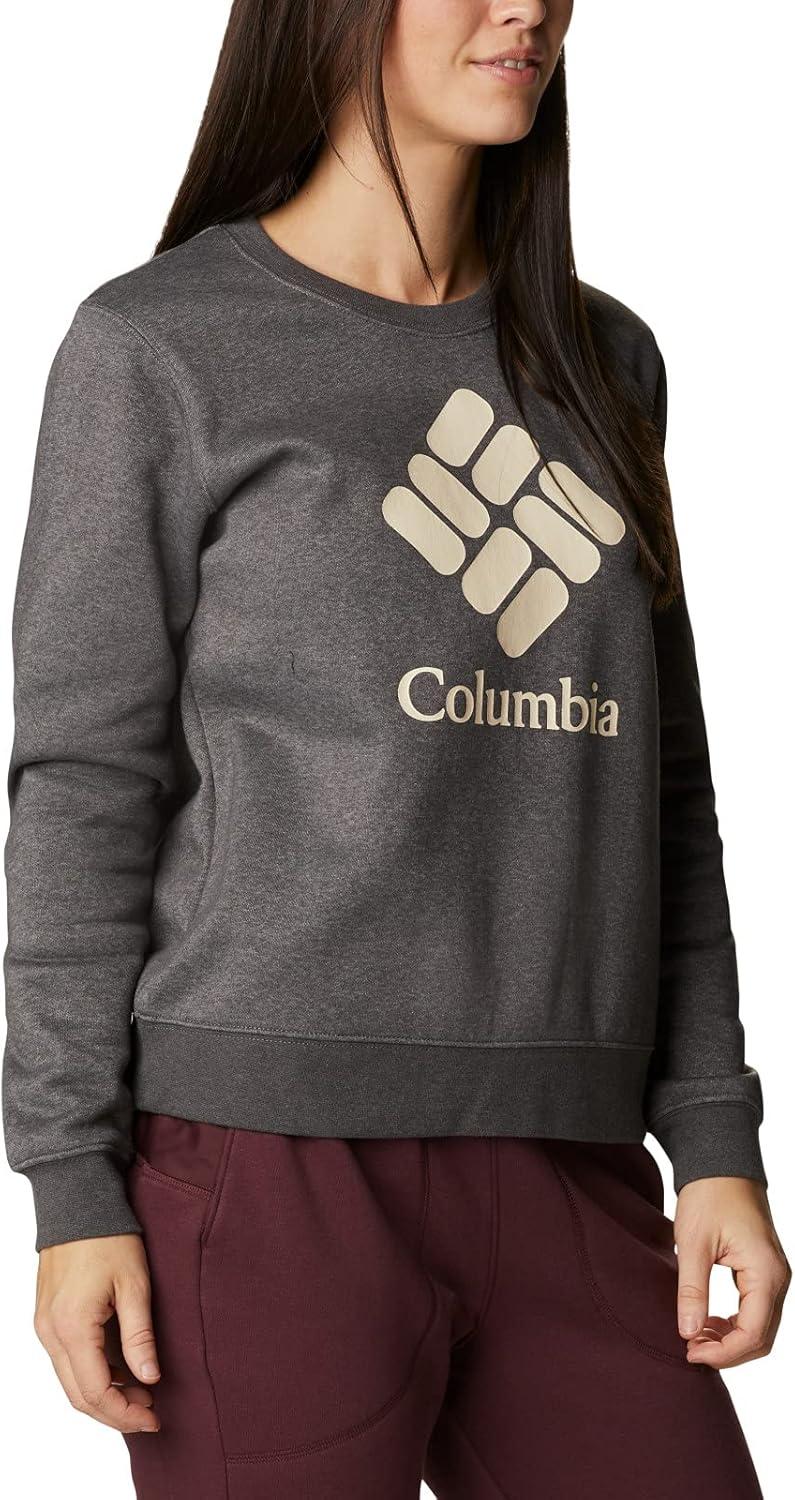 imageColumbia womens Columbia Trek Graphic CrewTrek Graphic CrewCharcoal HeatherStacked Gem