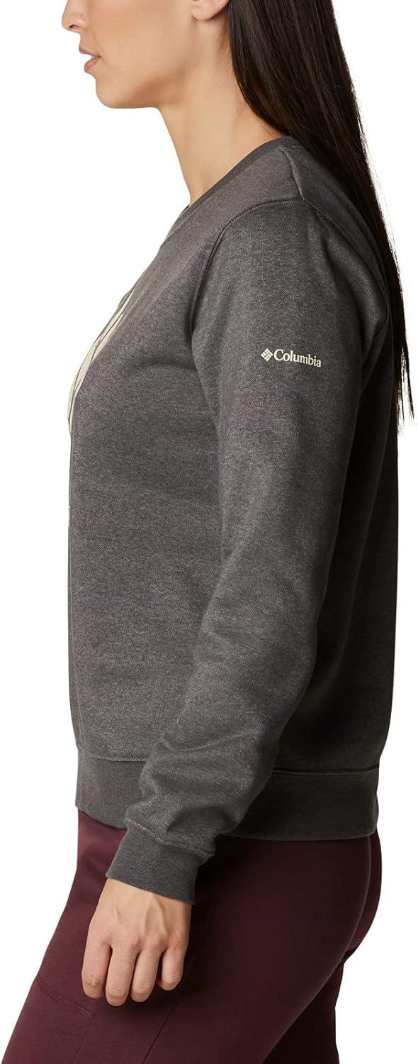 imageColumbia womens Columbia Trek Graphic CrewTrek Graphic CrewCharcoal HeatherStacked Gem
