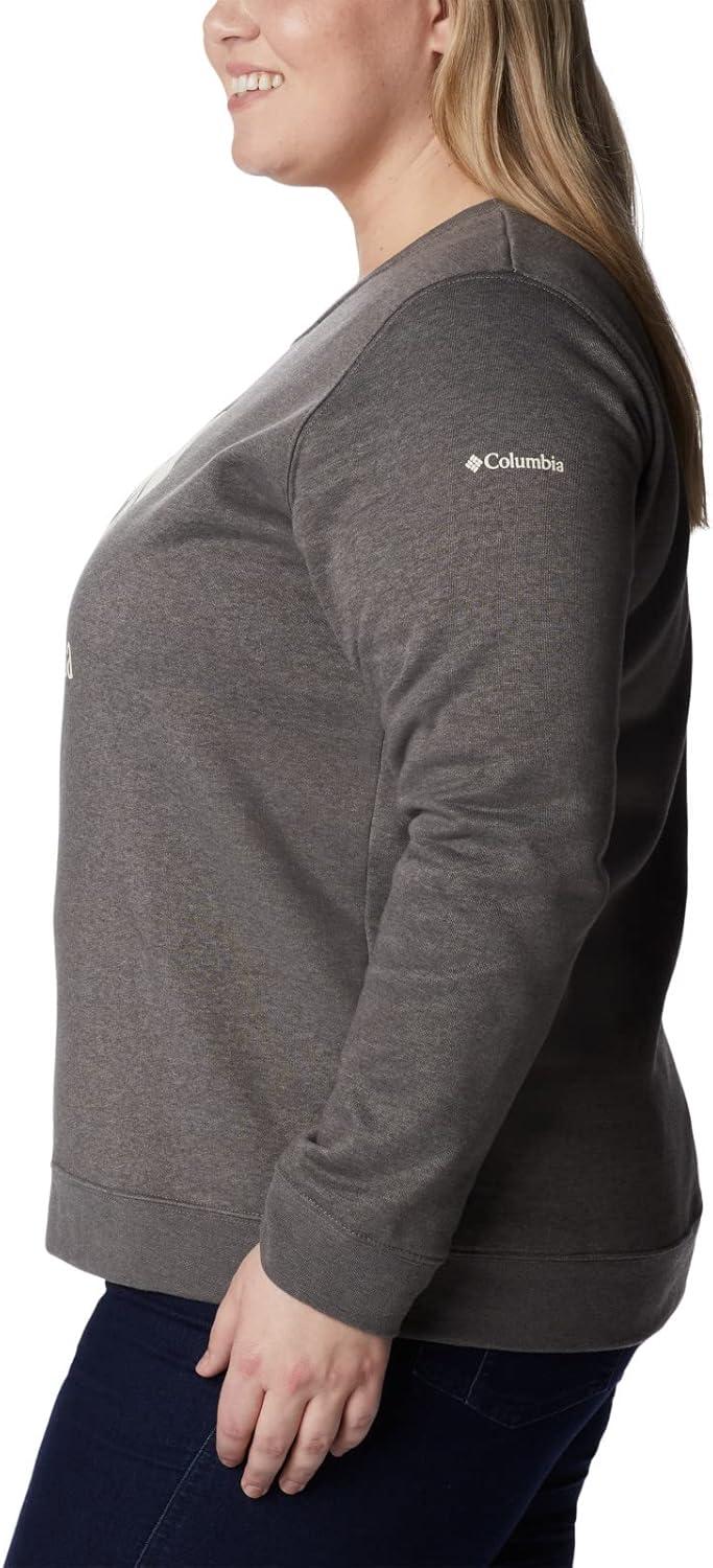 imageColumbia womens Columbia Trek Graphic CrewTrek Graphic CrewCharcoal HeatherStacked Gem