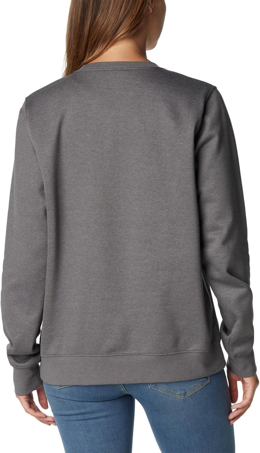 imageColumbia womens Columbia Trek Graphic CrewTrek Graphic CrewCity Grey Heather
