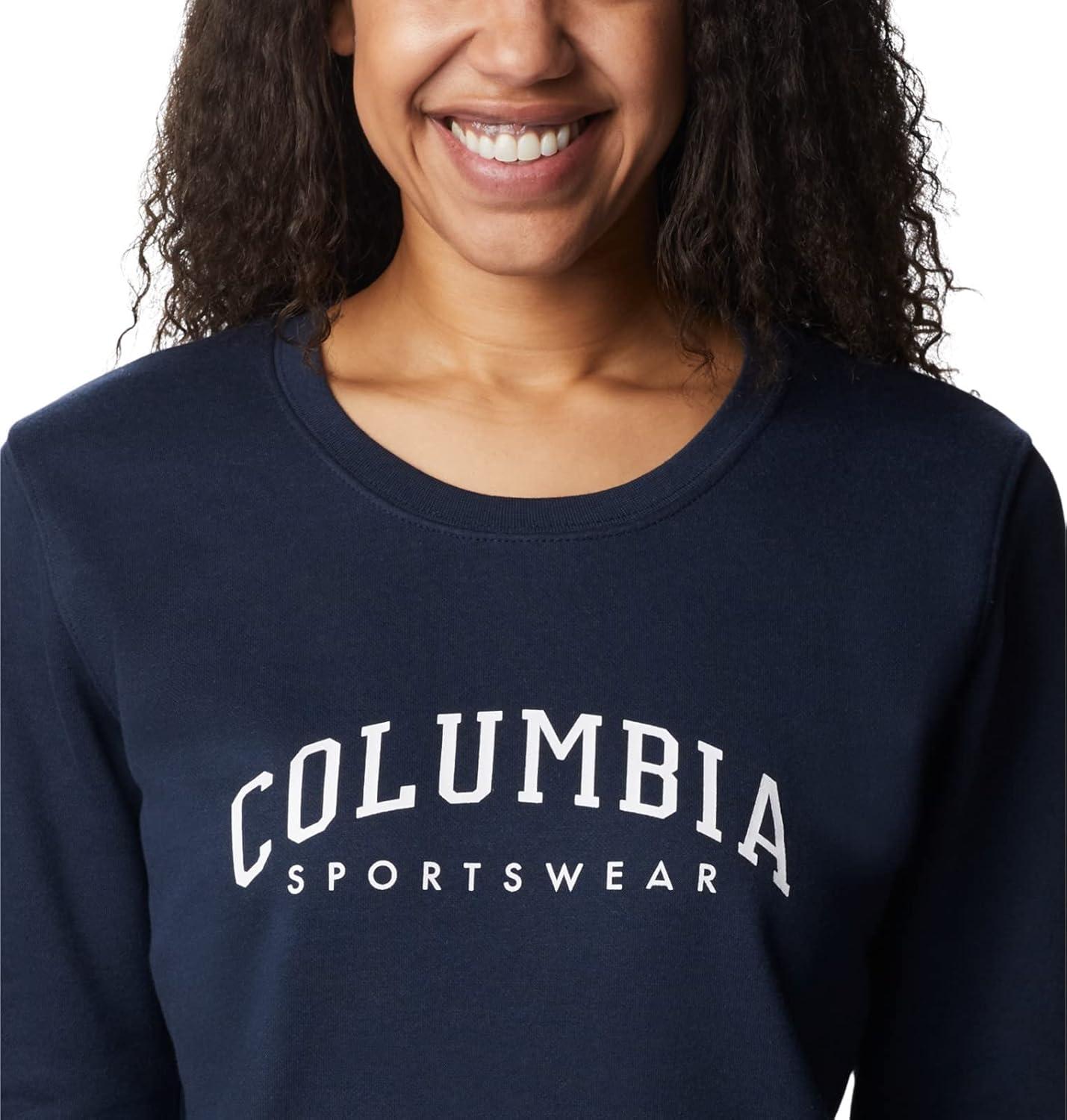 imageColumbia womens Columbia Trek Graphic CrewTrek Graphic CrewCollegiate NavyCsc Collegiate