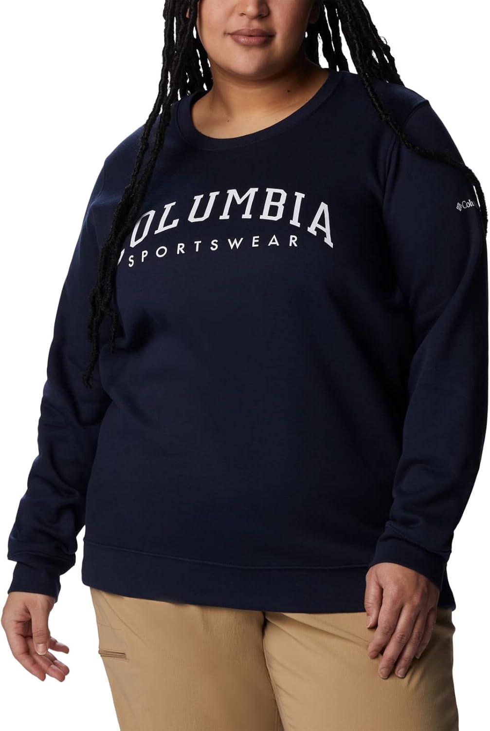 imageColumbia womens Columbia Trek Graphic CrewTrek Graphic CrewCollegiate NavyCsc Collegiate