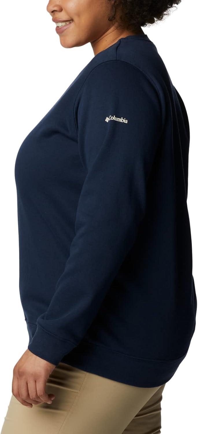 imageColumbia womens Columbia Trek Graphic CrewTrek Graphic CrewCollegiate NavyStacked Gem