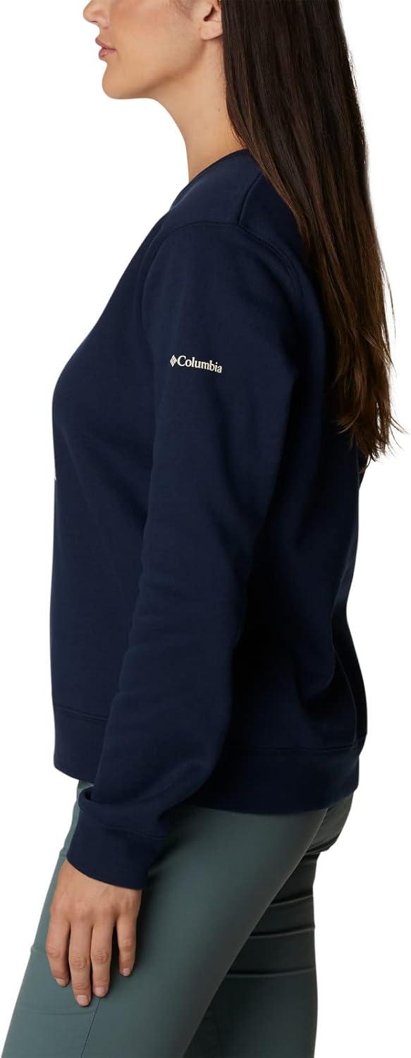 imageColumbia womens Columbia Trek Graphic CrewTrek Graphic CrewCollegiate NavyStacked Gem