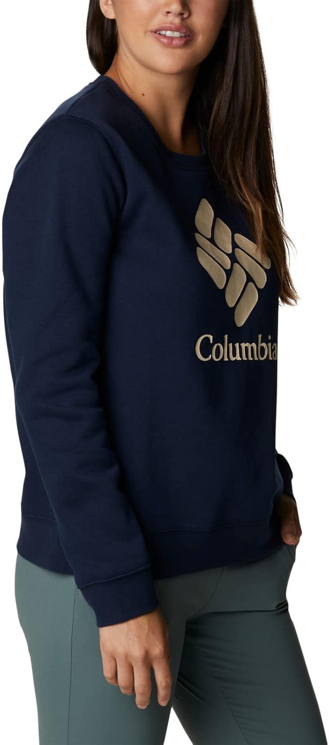 imageColumbia womens Columbia Trek Graphic CrewTrek Graphic CrewCollegiate NavyStacked Gem