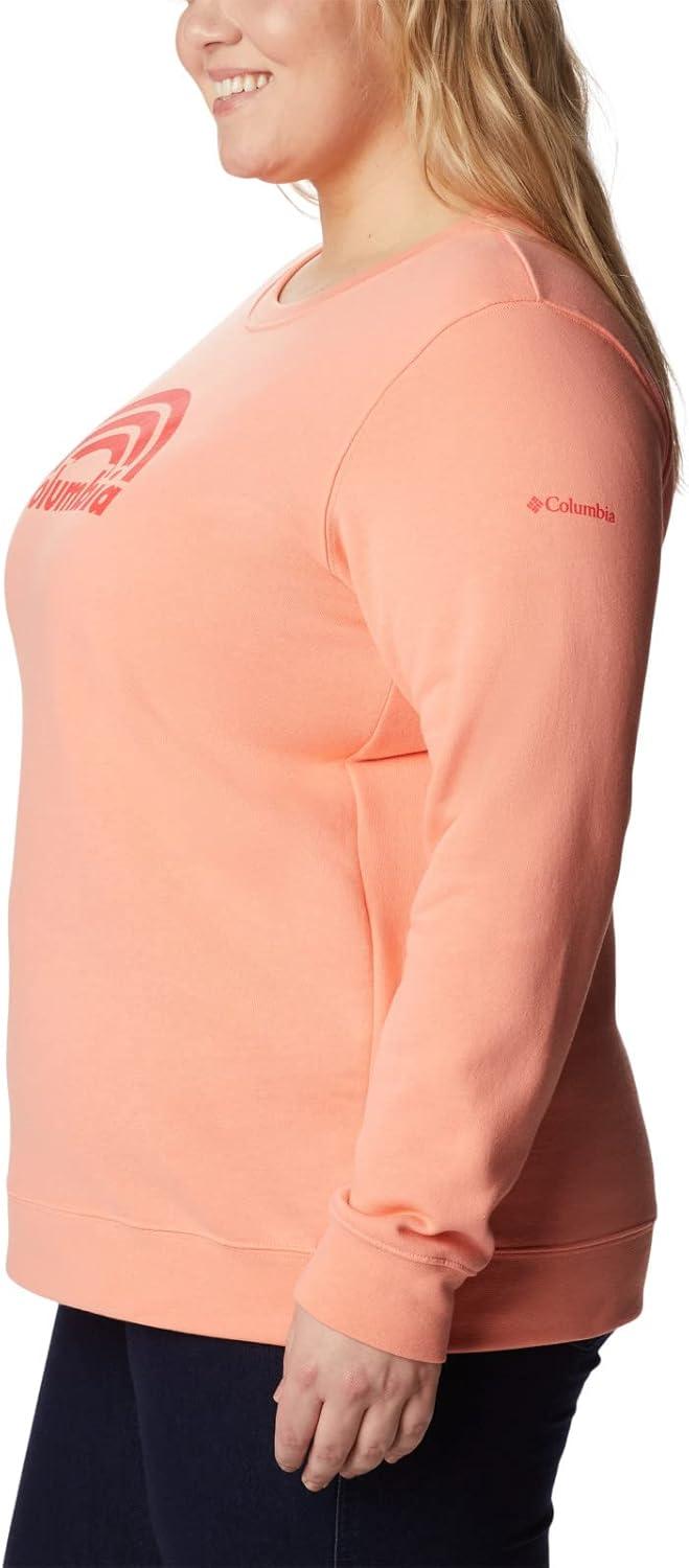 imageColumbia womens Columbia Trek Graphic CrewTrek Graphic CrewCoral Reef Rainbow