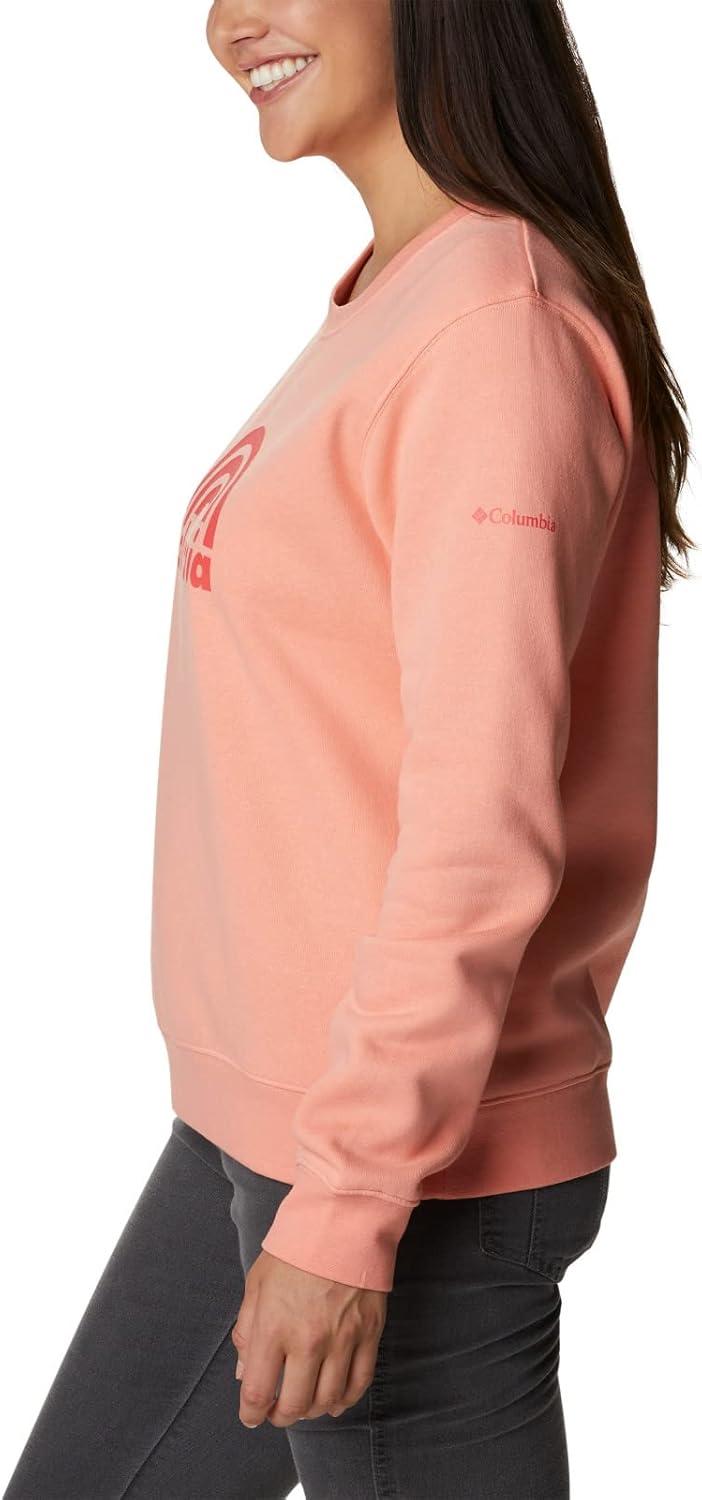 imageColumbia womens Columbia Trek Graphic CrewTrek Graphic CrewCoral Reef Rainbow