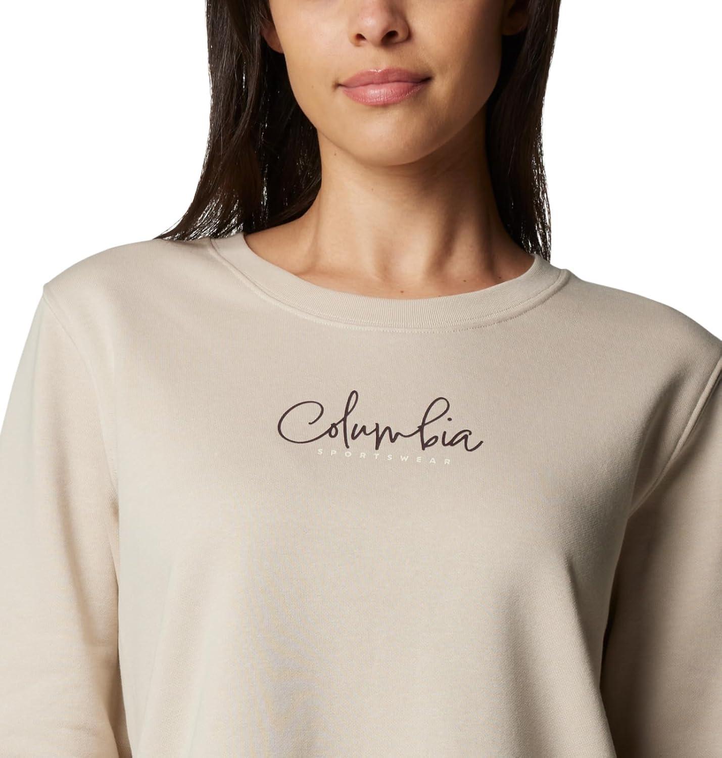 imageColumbia womens Columbia Trek Graphic CrewTrek Graphic CrewDark StoneScript