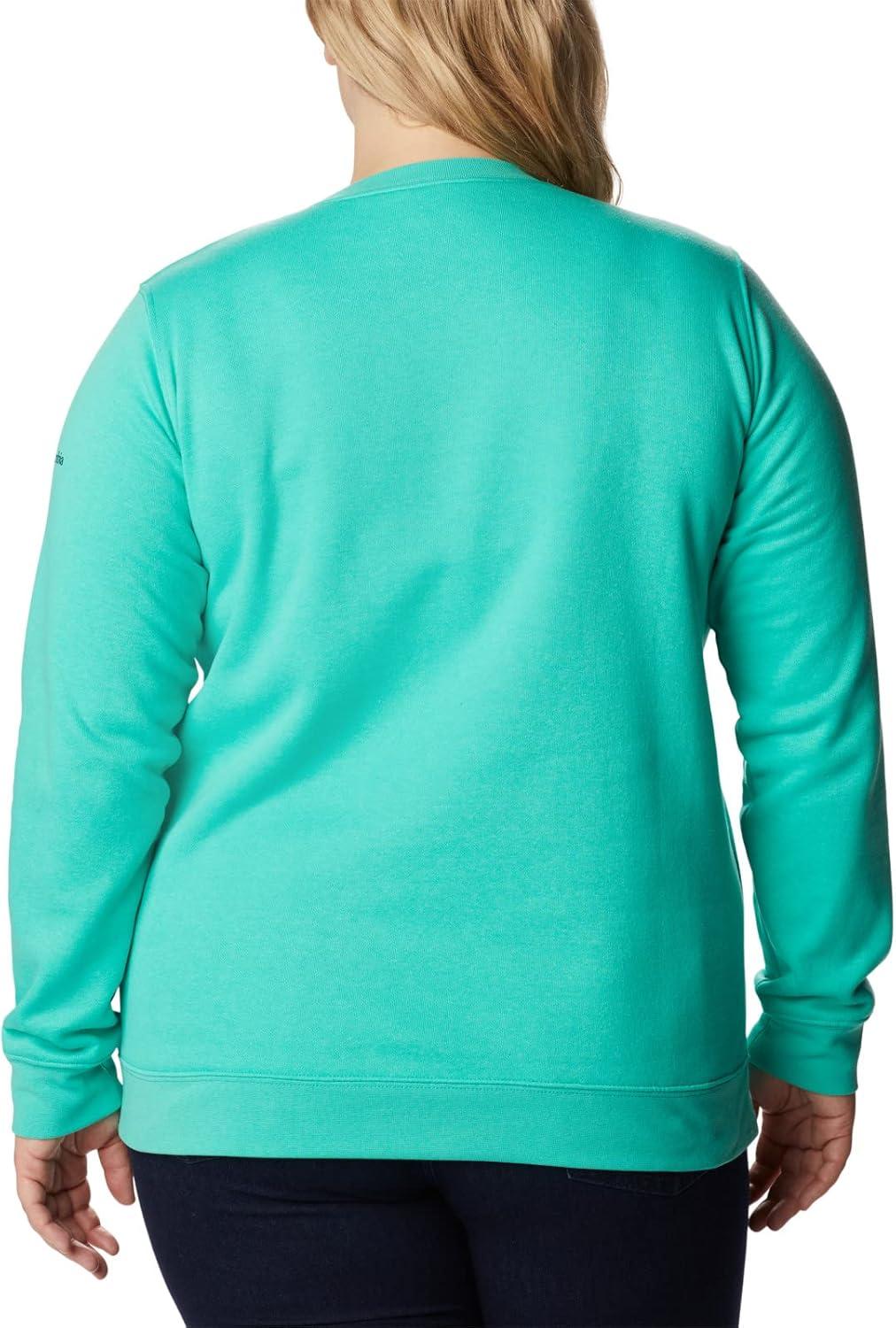 imageColumbia womens Columbia Trek Graphic CrewTrek Graphic CrewElectric Turquoise Rainbow