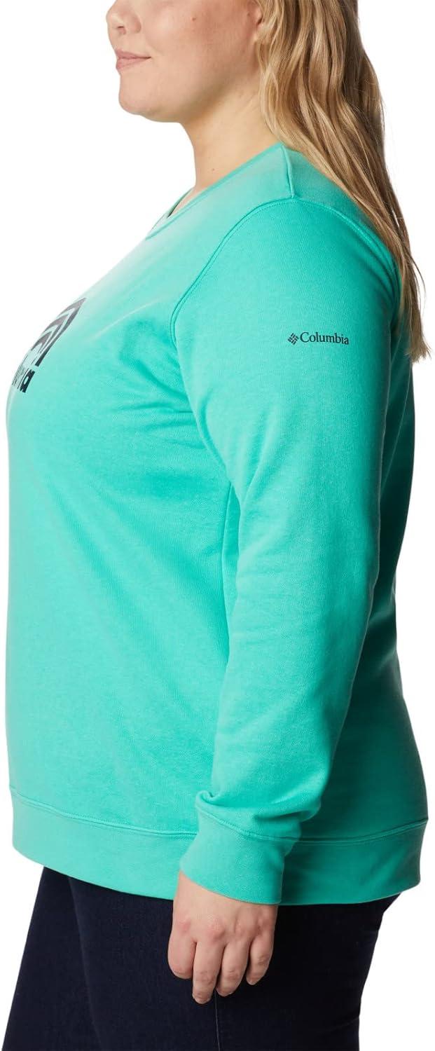 imageColumbia womens Columbia Trek Graphic CrewTrek Graphic CrewElectric Turquoise Rainbow