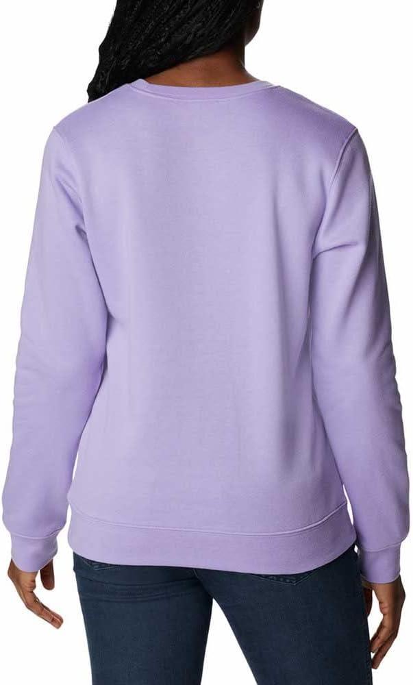 imageColumbia womens Columbia Trek Graphic CrewTrek Graphic CrewFrosted PurpleWhite Logo