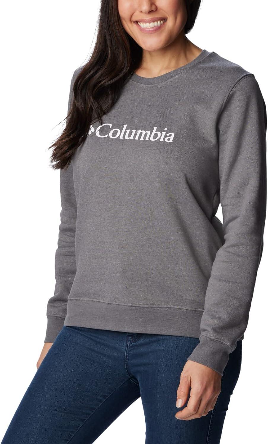 imageColumbia womens Columbia Trek Graphic CrewTrek Graphic CrewGrey