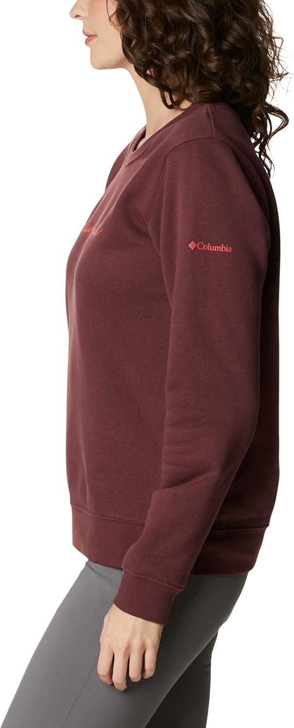 imageColumbia womens Columbia Trek Graphic CrewTrek Graphic CrewMalbecScript Logo
