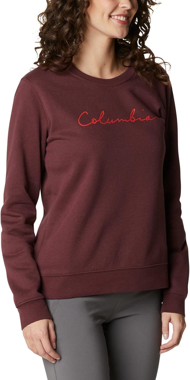 imageColumbia womens Columbia Trek Graphic CrewTrek Graphic CrewMalbecScript Logo