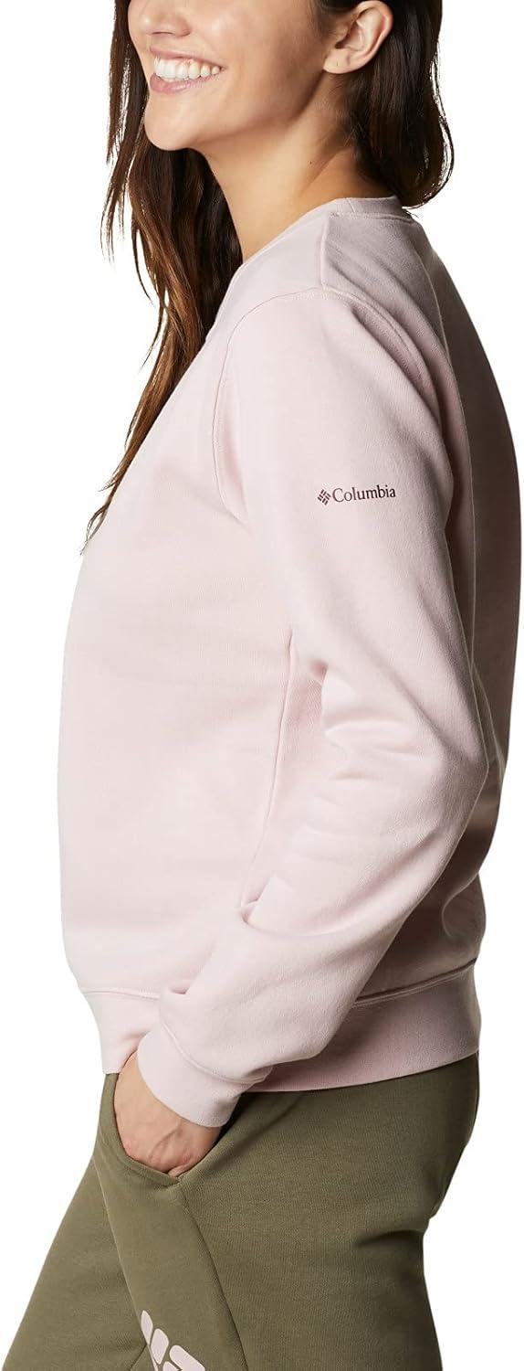 imageColumbia womens Columbia Trek Graphic CrewTrek Graphic CrewMineral PinkStacked Gem