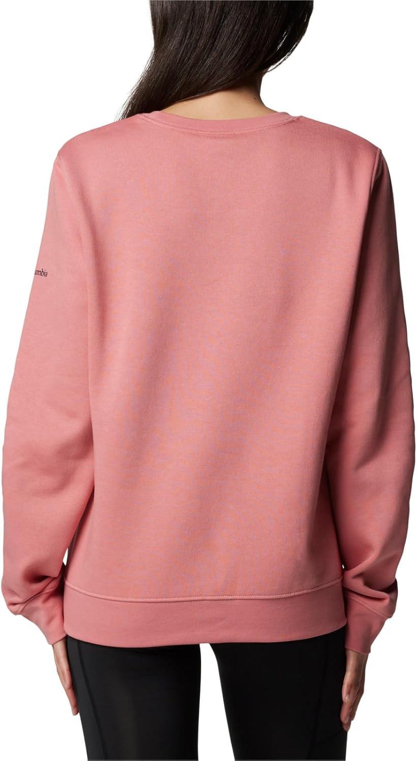 imageColumbia womens Columbia Trek Graphic CrewTrek Graphic CrewPink AgaveScript