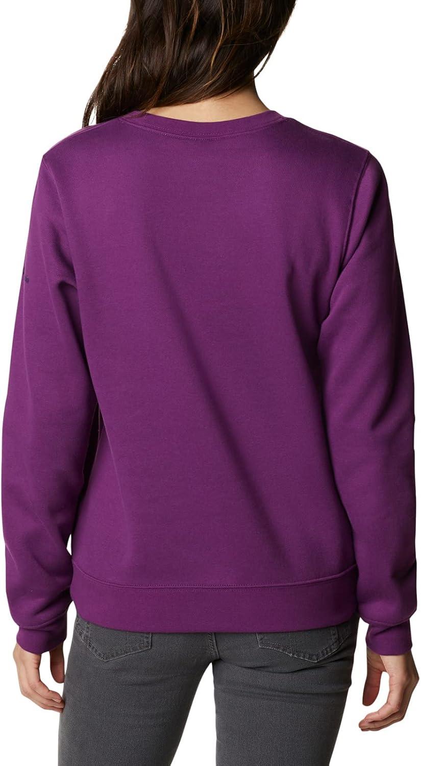 imageColumbia womens Columbia Trek Graphic CrewTrek Graphic CrewPlumScript Logo