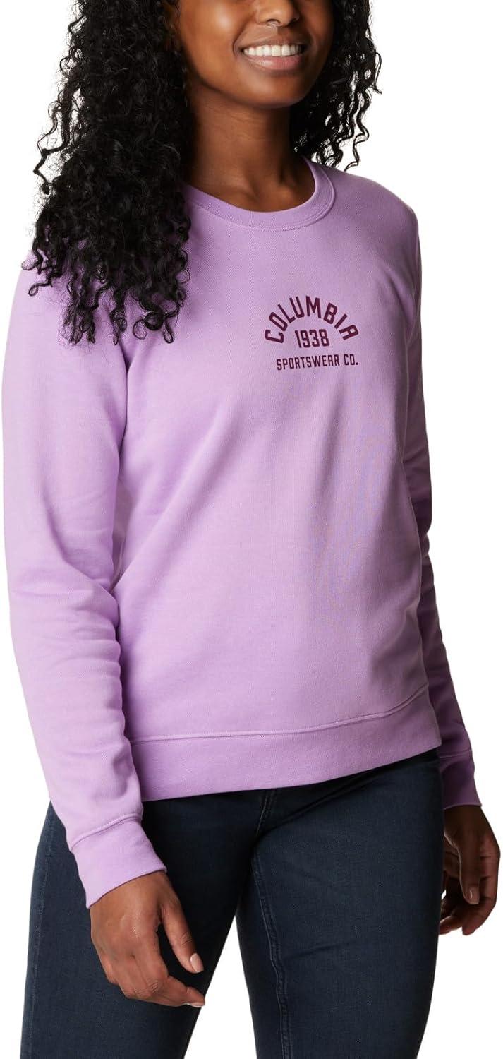 imageColumbia womens Columbia Trek Graphic CrewTrek Graphic CrewPurple