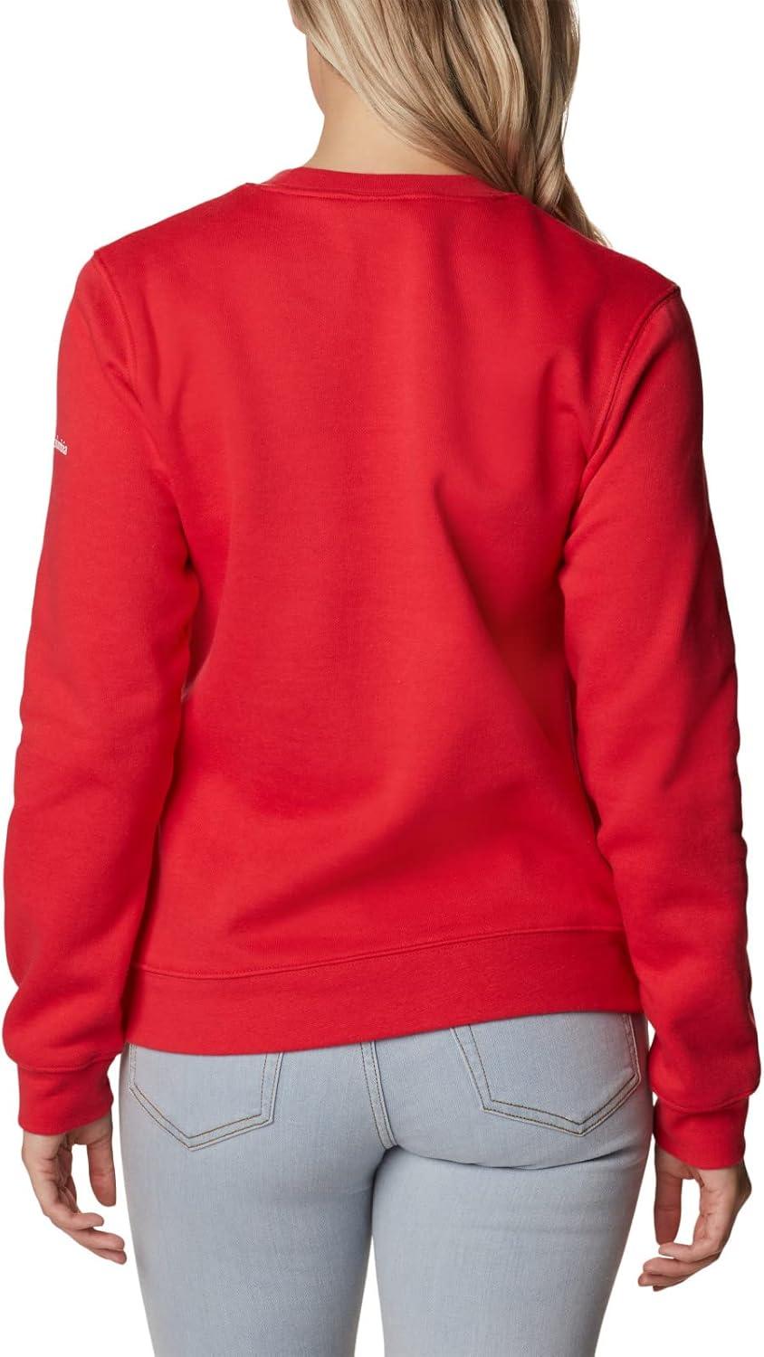 imageColumbia womens Columbia Trek Graphic CrewTrek Graphic CrewRed LilyCsc Collegiate