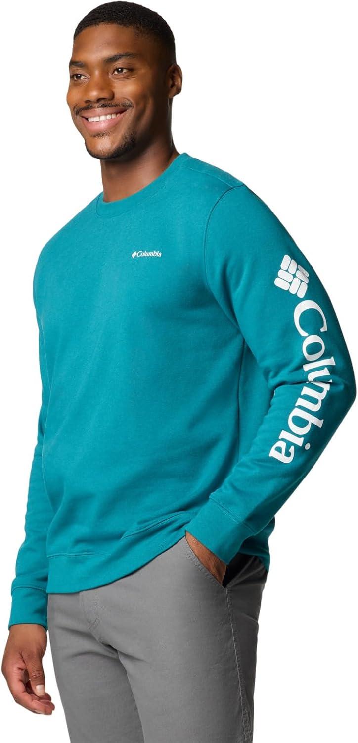imageColumbia womens Columbia Trek Graphic CrewTrek Graphic CrewRiver BlueCsc Sleeve Logo